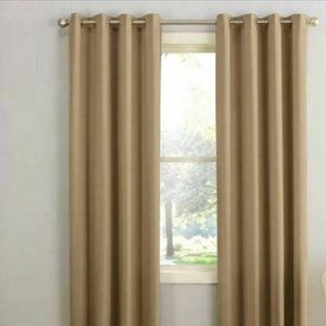 Seymour Grommet Energy Efficient  Curtain Panel Taupe 54"x95" Sun Zero